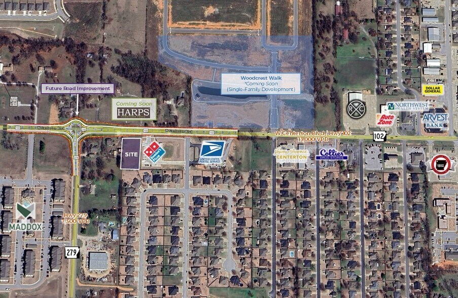 W Centerton Blvd, Centerton, AR à louer - Aérien – Image 1 sur 3