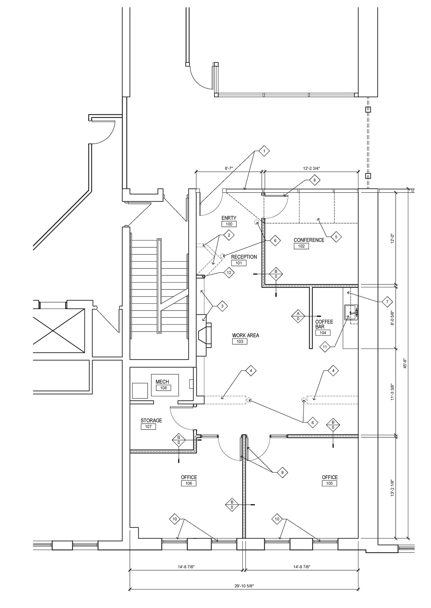 401 W Main St, Lexington, KY à louer Plan d’étage– Image 1 sur 1
