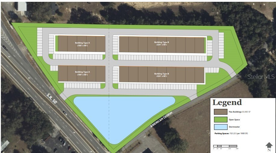 000 American Legion Rd, Mascotte, FL à louer - Plan de site – Image 2 sur 3