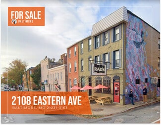 Plus de détails pour 2106-2108 Eastern Ave, Baltimore, MD - Local commercial à vendre