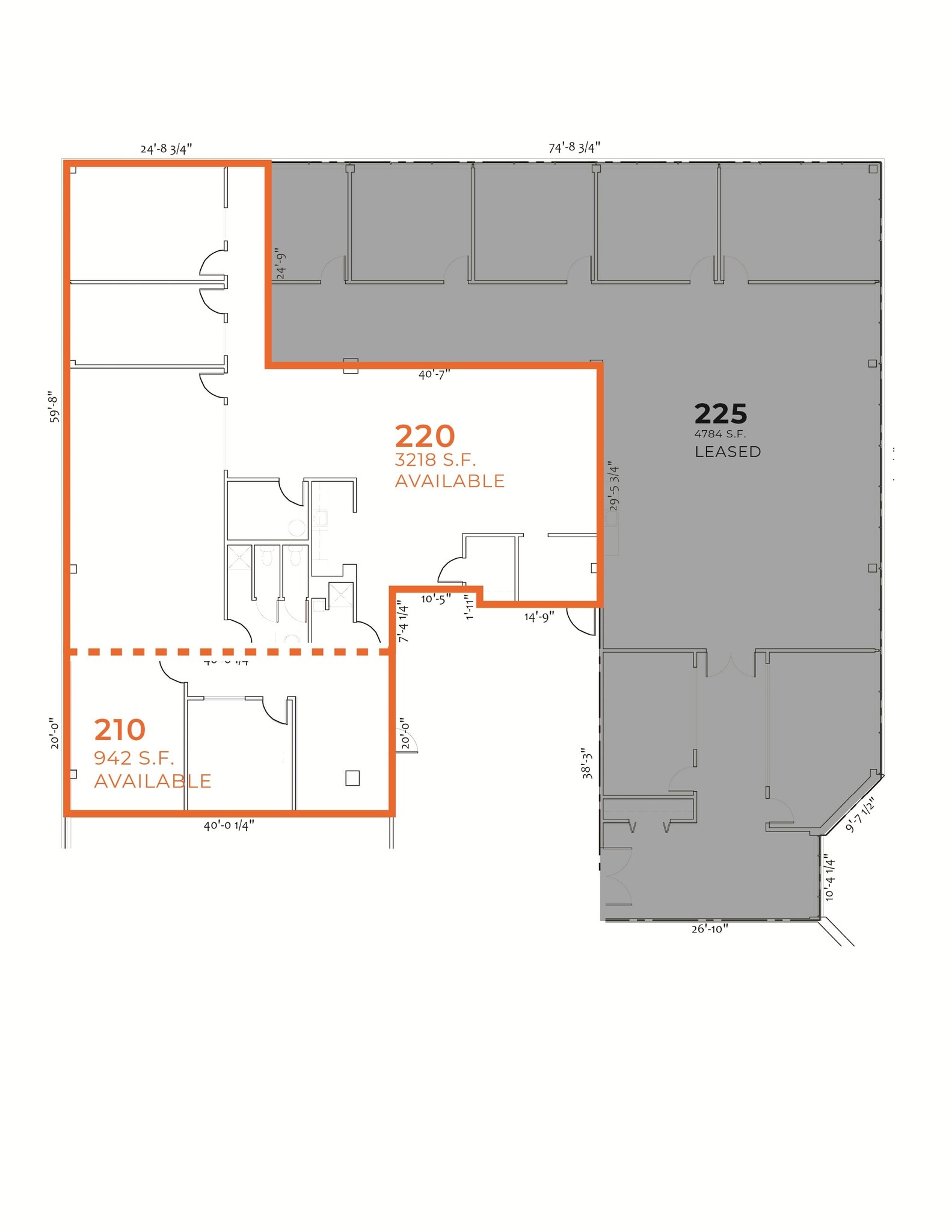 555 Waters Edge, Lombard, IL à louer Plan d’étage– Image 1 sur 1