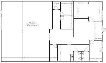 13300 McCormick Dr, Tampa, FL à louer Plan d’étage– Image 1 sur 2