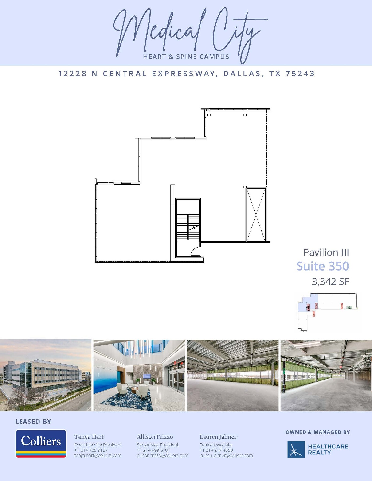 11970 N Central Expy, Dallas, TX à louer Plan d’étage– Image 1 sur 1