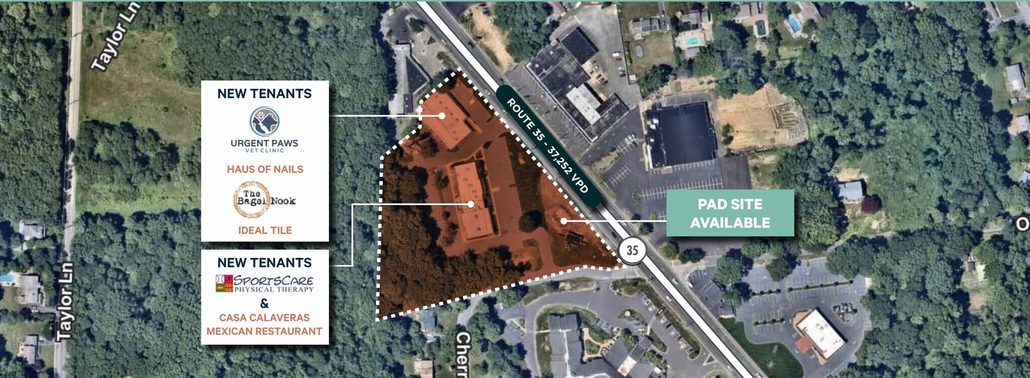 1830-1860 Route 35, Middletown, NJ à louer Plan de site– Image 1 sur 4