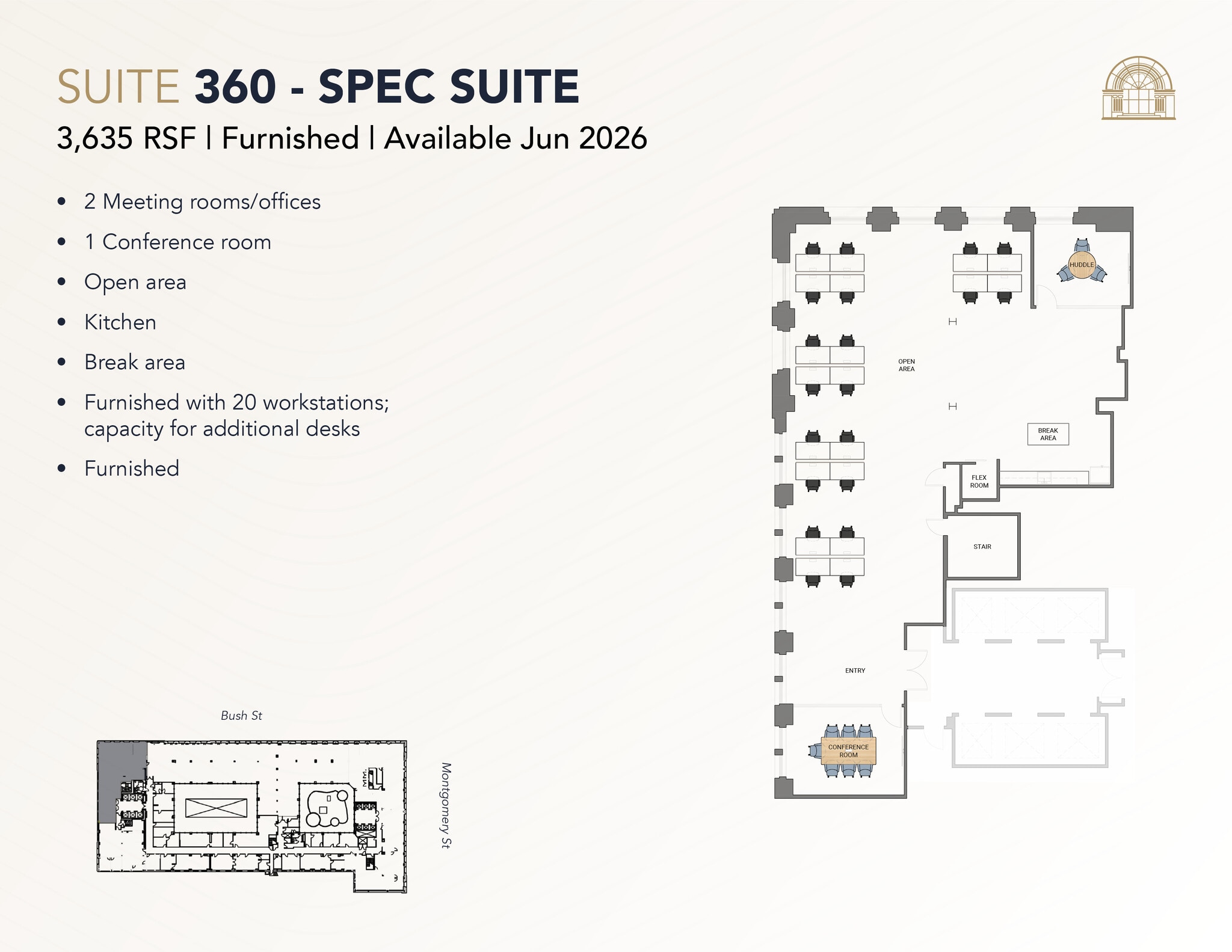 220 Montgomery St, San Francisco, CA à louer Plan d’étage– Image 1 sur 1