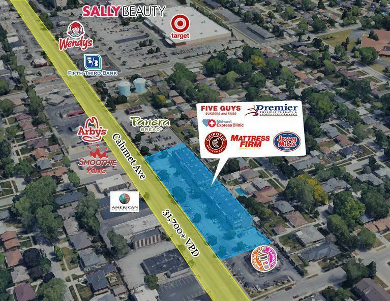 8135-8165 Calumet Ave, Munster, IN à louer Photo principale– Image 1 sur 11