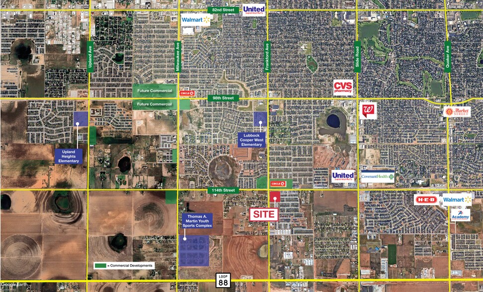 S.E. Corner Of Frankford & 114th St., Lubbock, TX à vendre - Photo de l’immeuble – Image 3 sur 3