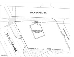 21950 Woodward Ave, Ferndale, MI à louer Plan de site– Image 1 sur 5