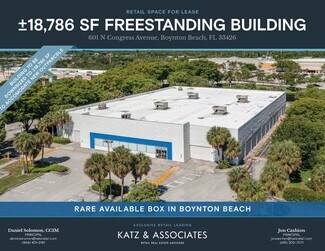 Plus de détails pour 601 N Congress Ave, Boynton Beach, FL - Local commercial à louer