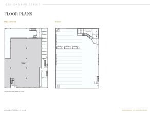 1528-1540 Pine St, San Francisco, CA à louer Plan d’étage– Image 2 sur 2
