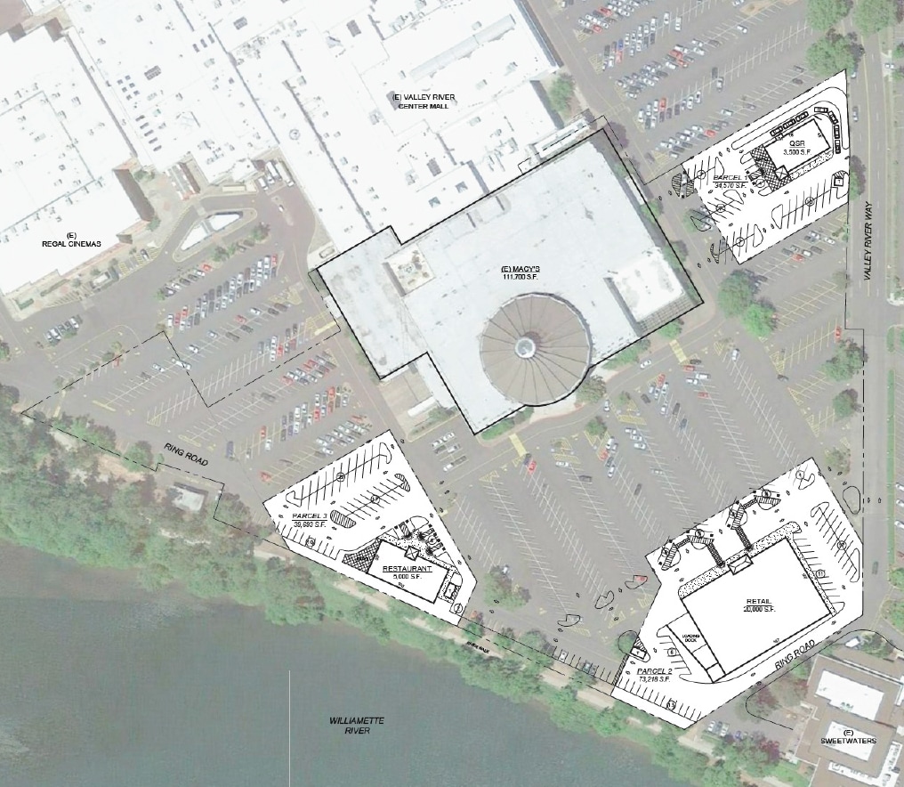 293 Valley River Ctr, Eugene, OR à louer Photo de l’immeuble– Image 1 sur 3