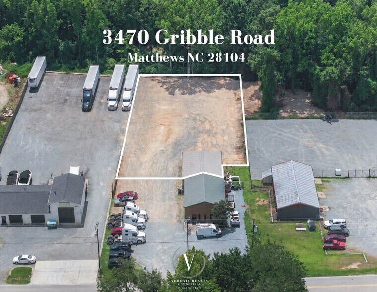 3470 Gribble Rd, Matthews, NC à louer - Photo de l’immeuble – Image 1 sur 6