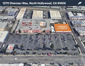 12711-12727 Sherman Way, North Hollywood, CA à louer Photo de l’immeuble– Image 1 sur 1