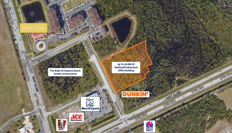 NE Corner Of LPGA & Concierge Blvd, Daytona Beach, FL à vendre - Photo de l’immeuble – Image 1 sur 5