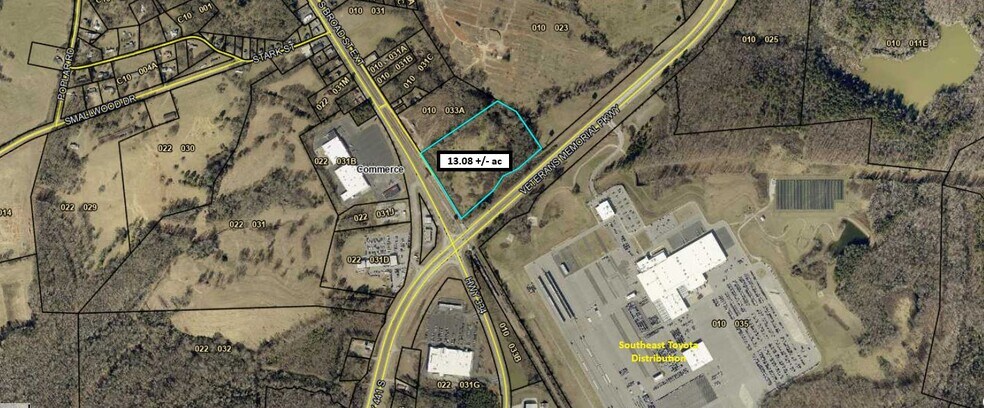 Hwy 441 and South Elm Street, Commerce, GA à vendre - Aérien – Image 2 sur 6