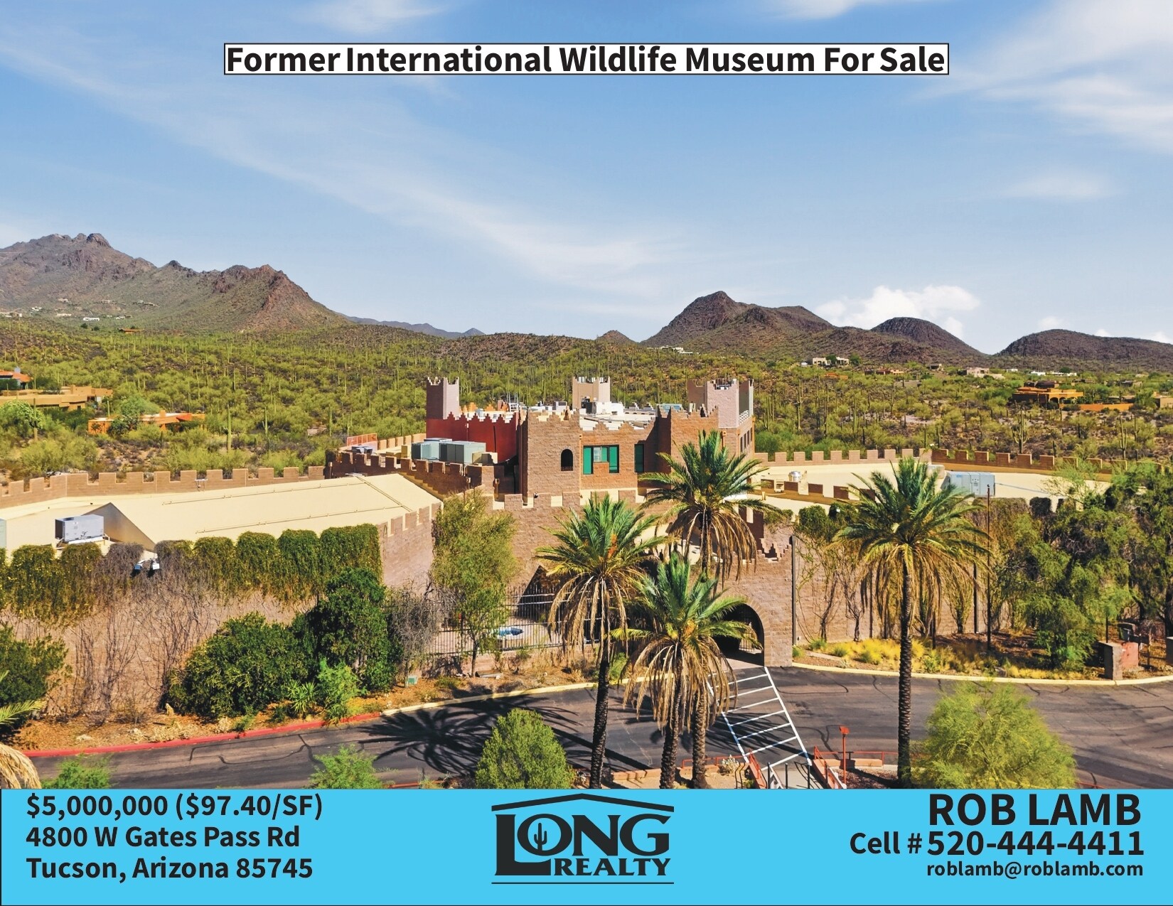 4800 W Gates Pass Rd, Tucson, AZ à vendre Photo de l’immeuble– Image 1 sur 48