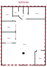 Markham & Shackleford, Little Rock, AR à louer Plan d’étage– Image 2 sur 2