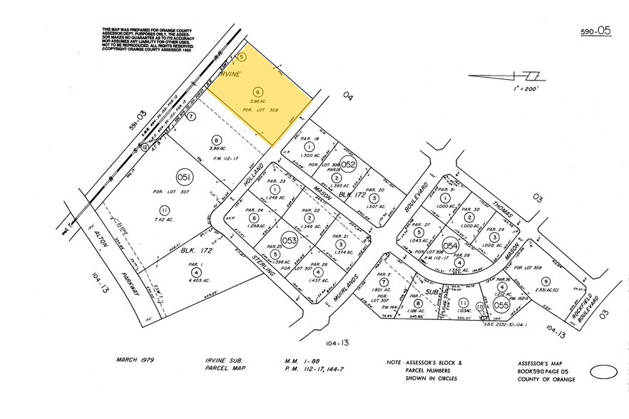 5 Holland, Irvine, CA à louer - Plan cadastral – Image 2 sur 4