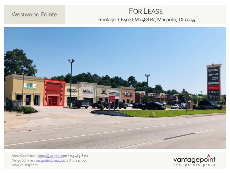 6402 FM 1488 Rd, Magnolia, TX à louer - Photo de l’immeuble – Image 2 sur 3