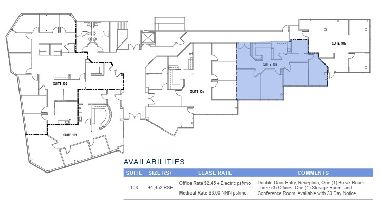 5920 Friars Rd, San Diego, CA à louer Plan d’étage– Image 1 sur 1