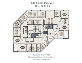 350 Sentry Pky, Blue Bell, PA à louer Plan de site– Image 1 sur 1