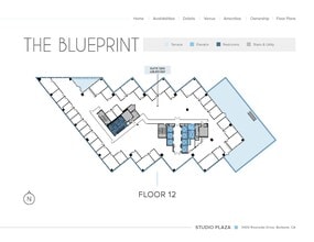 3400 W Riverside Dr, Burbank, CA à louer Plan d’étage– Image 1 sur 1