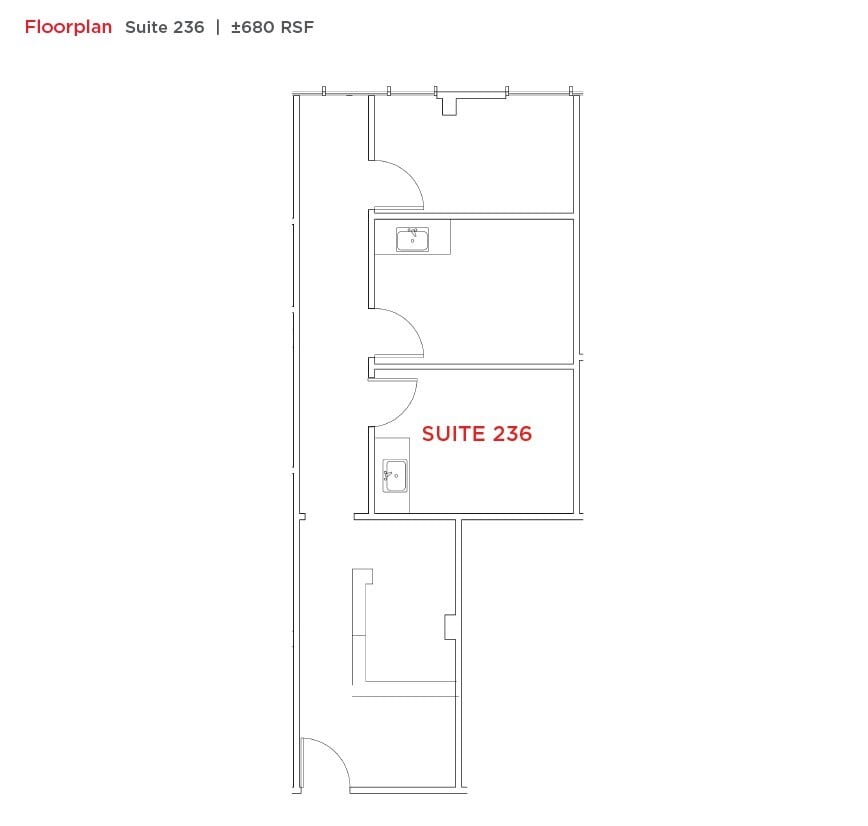 1860 El Camino Real, Burlingame, CA à louer Plan d’étage– Image 1 sur 1