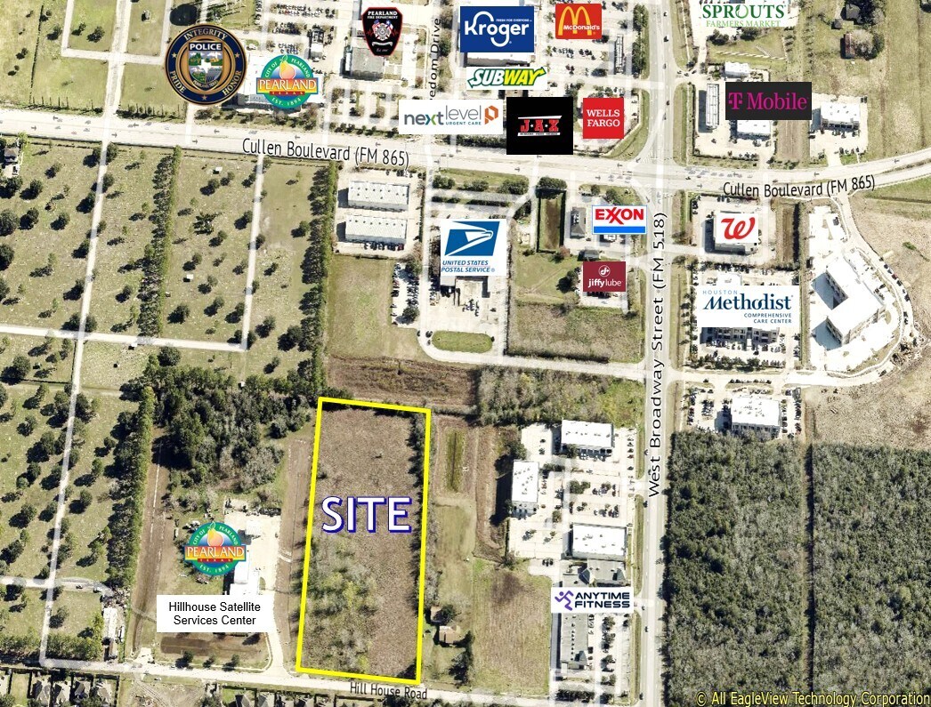 2625 Hillhouse Rd, Pearland, TX à vendre Photo principale– Image 1 sur 6