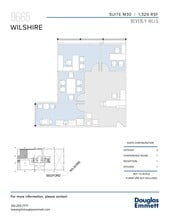 9665 Wilshire Blvd, Beverly Hills, CA à louer Plan d’étage– Image 1 sur 1