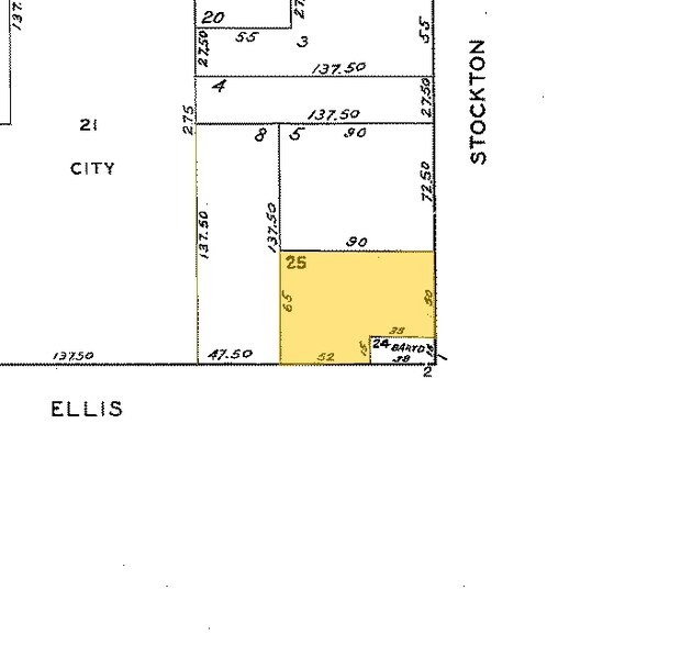 1 Stockton St, San Francisco, CA à louer - Plan cadastral – Image 2 sur 3