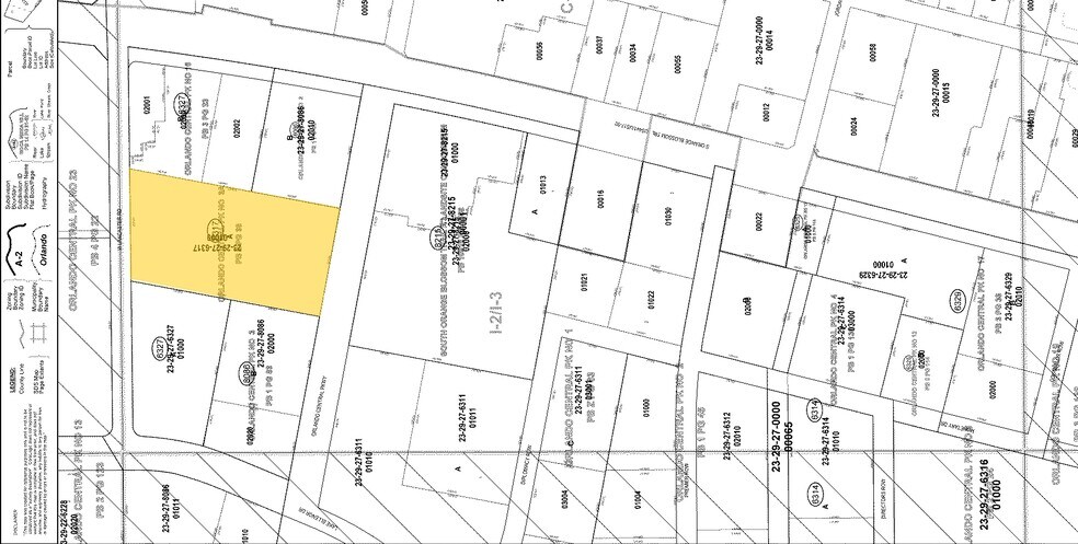 1707 Orlando Central Pky, Orlando, FL à vendre - Plan cadastral – Image 2 sur 13