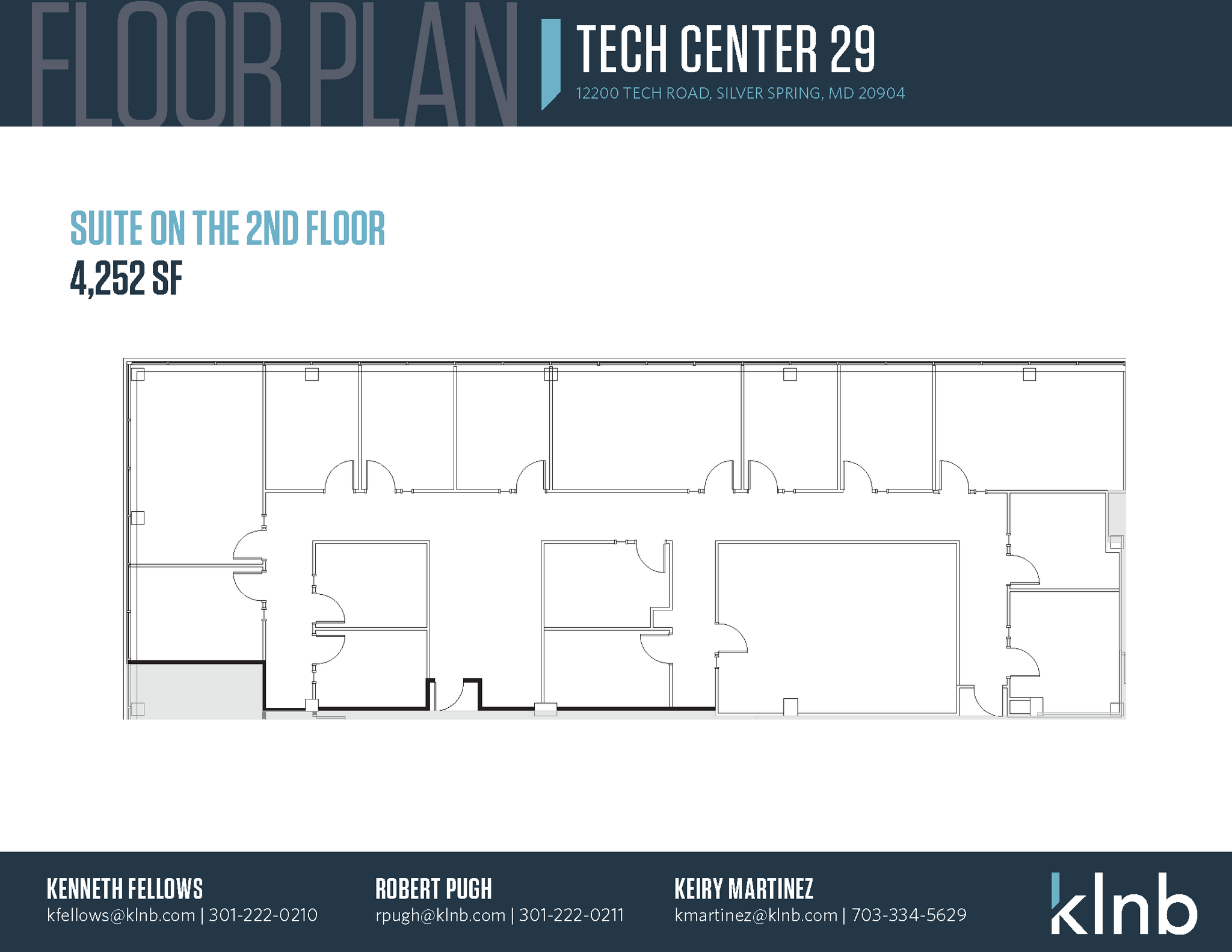 12200 Tech Rd, Silver Spring, MD à louer Plan d’étage– Image 1 sur 1