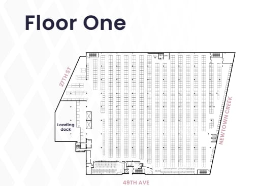 27-11 49th Ave, Long Island City, NY à louer Plan d’étage– Image 1 sur 1
