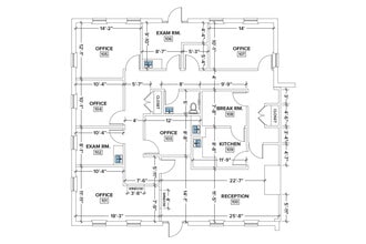 211 Commons Way, Princeton, NJ à louer Plan d’étage– Image 1 sur 2