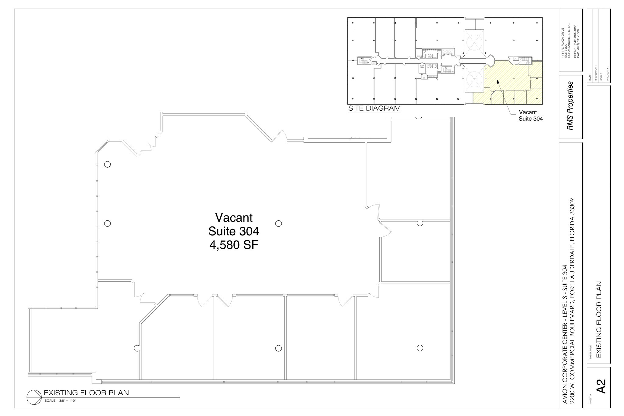 2200 W Commercial Blvd, Fort Lauderdale, FL à louer Plan de site– Image 1 sur 1