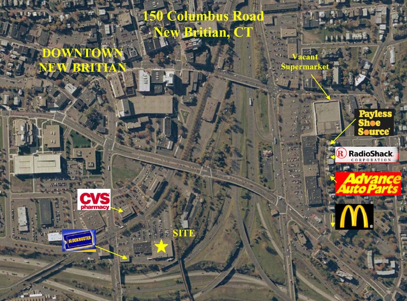 150-190 Columbus Blvd, New Britain, CT à louer - Plan de site – Image 3 sur 10