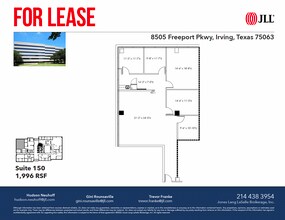 8505 Freeport Pky, Irving, TX à louer Plan d’étage– Image 1 sur 1