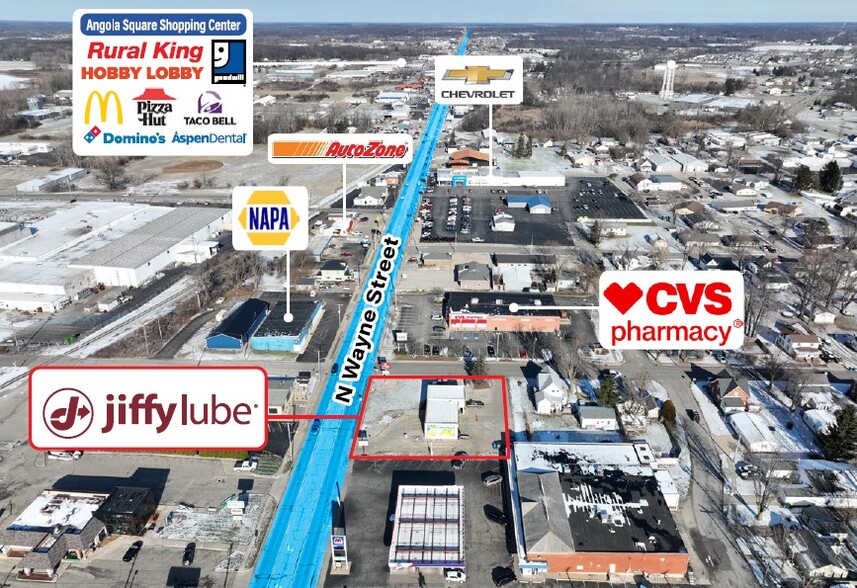 640 N Wayne St, Angola, IN à vendre - Photo de l’immeuble – Image 2 sur 3