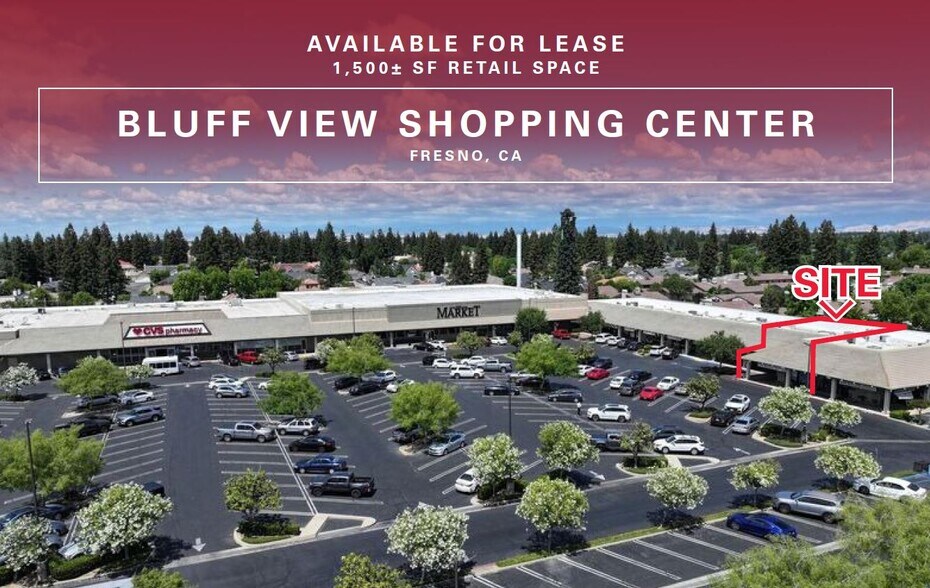 7038-7078 N West Ave, Fresno, CA à louer - Photo de l’immeuble – Image 1 sur 5