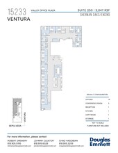 15233 Ventura Blvd, Sherman Oaks, CA à louer Plan d’étage– Image 1 sur 1