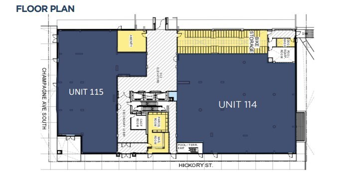 115 Champagne Av S, Ottawa, ON à louer Plan d’étage– Image 1 sur 1