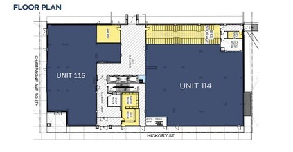 115 Champagne Av S, Ottawa, ON à louer Plan d’étage– Image 1 sur 1