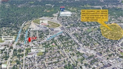 5447-5459 Park Heights Ave, Baltimore, MD - VUE AÉRIENNE vue de carte - Image1