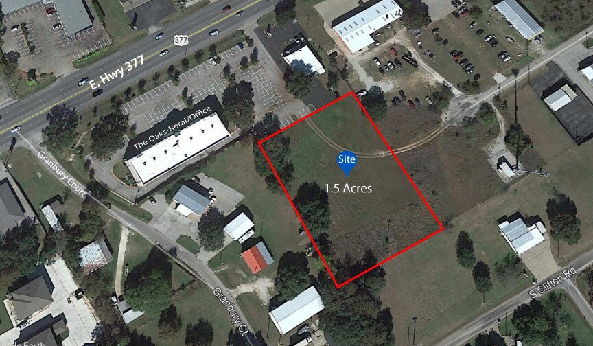 1.5 Acres Off East Hwy 377 And Grandbury Ct, Granbury, TX à vendre - Aérien – Image 1 sur 3