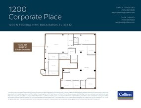 1200 N Federal Hwy, Boca Raton, FL à louer Plan de site– Image 1 sur 1