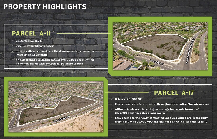 SWC Ridgeline Rd & El Mirage Rd, Peoria, AZ à vendre - Photo de l’immeuble – Image 2 sur 4