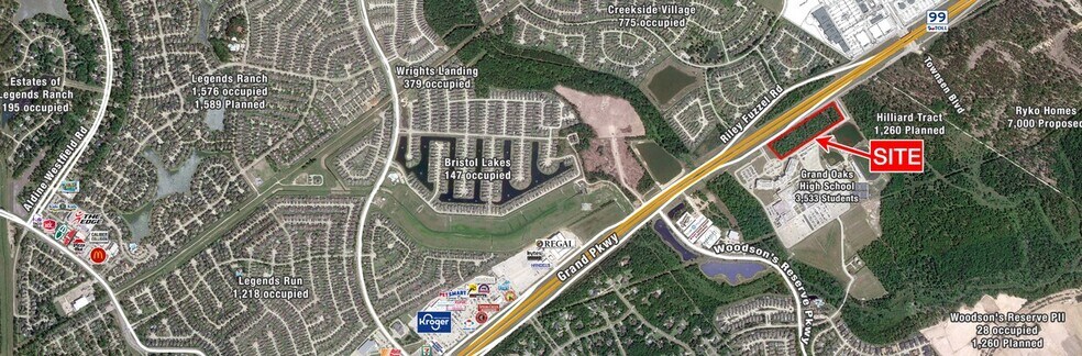 North of Woodson's Reserve & Grand Parkway, Spring, TX à vendre - Photo de l’immeuble – Image 1 sur 1