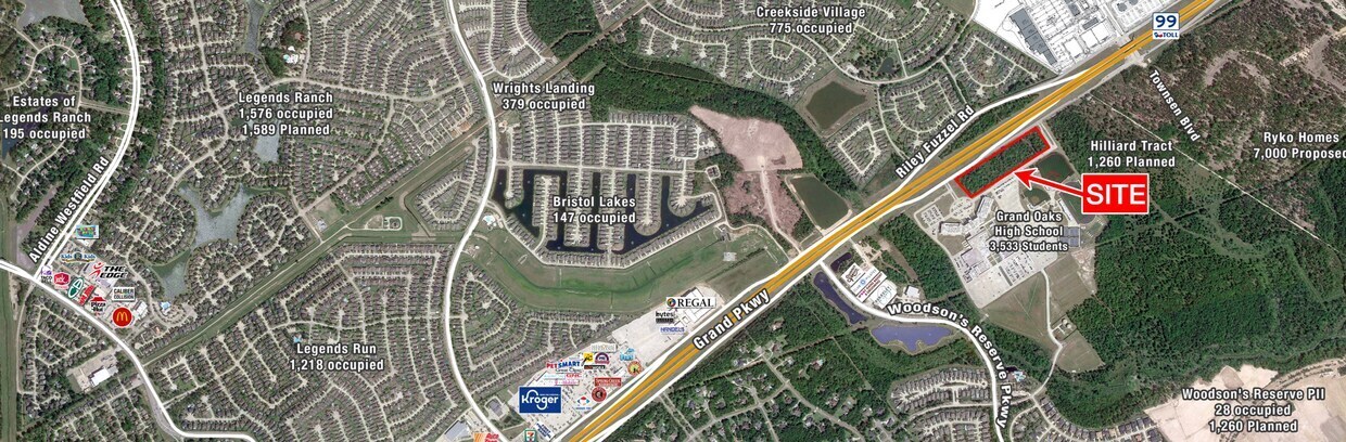North of Woodson's Reserve & Grand Parkway, Spring, TX à vendre Photo de l’immeuble– Image 1 sur 1