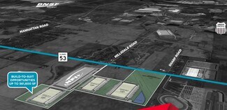 Plus de détails pour Millsdale & Route 53, Joliet, IL - Industriel/Logistique à louer