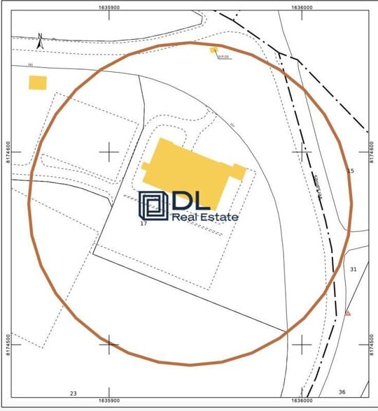 Terrain dans Buc à vendre - Plan de site – Image 3 sur 3